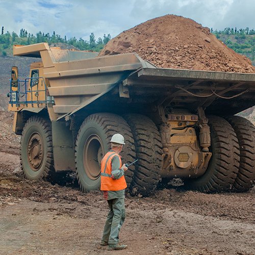 Ore Quarry Haul Truck